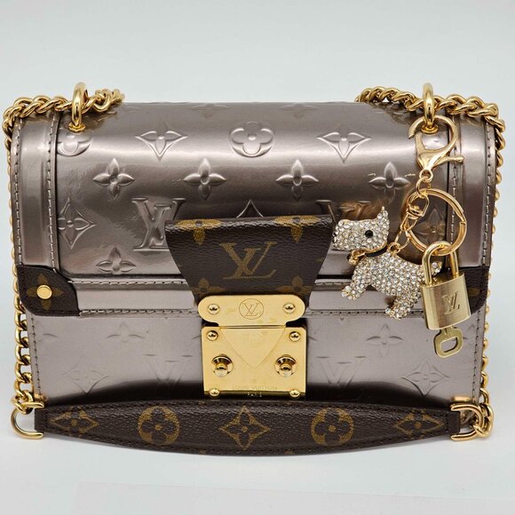 Authentic Louis Vuitton Lock & Key with unbranded Bagcharm, Keycharm, Keychain - Picture 3 of 7